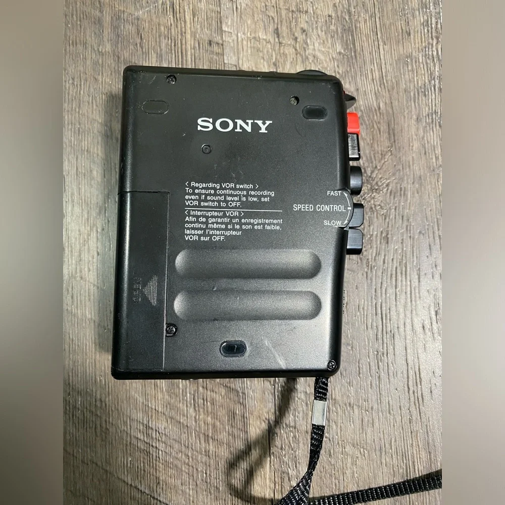 Sony Tcm453v Full Size Audio Cassette Recorder